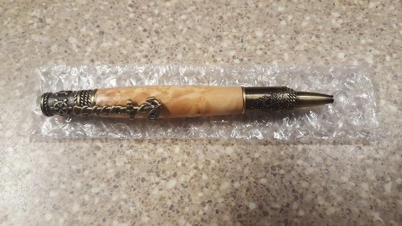 PSI Nautilus Pen in Maple Burl