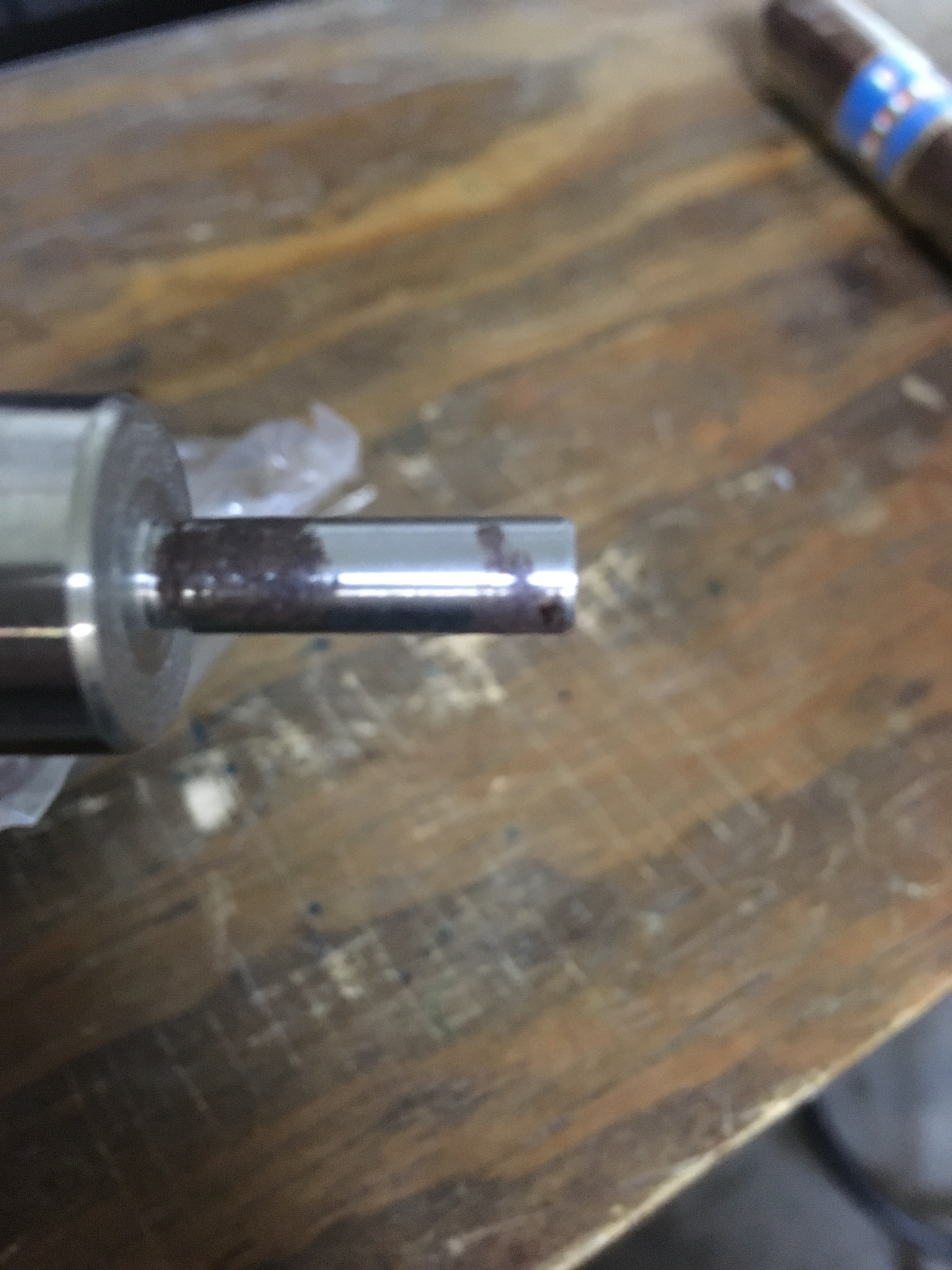 PSI rusty TBC mandrel