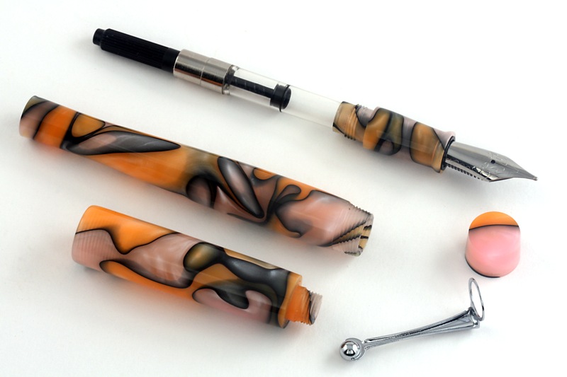 Psycho acrylic custom fountain pen