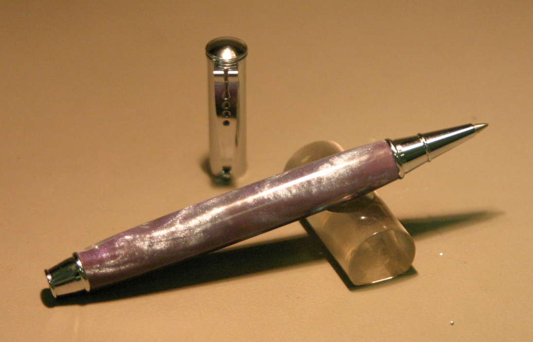 Purple Blue Mica Swirl 05