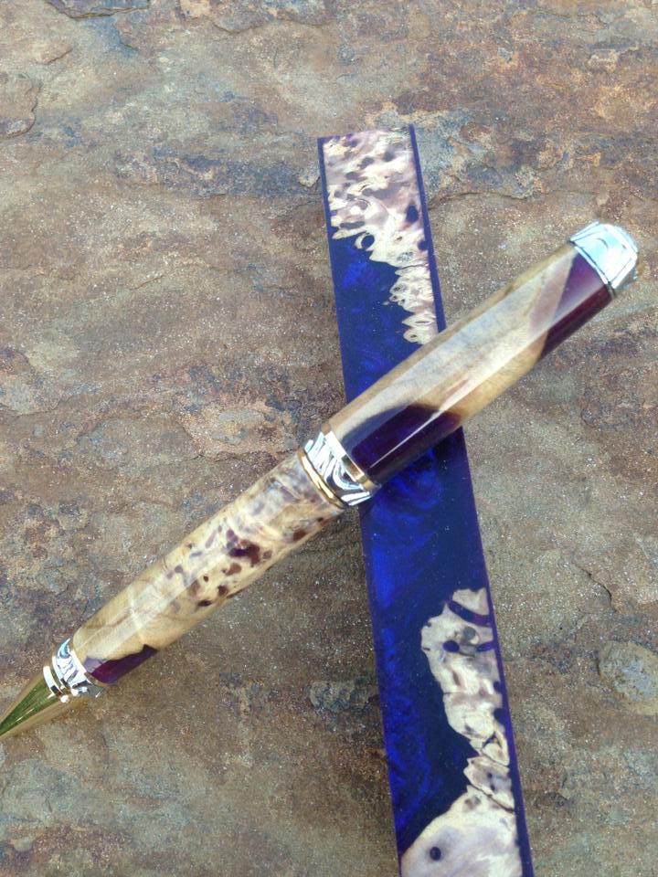 Purple Box Elder Burl