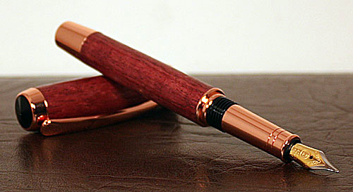 Purpleheart Jr Gent II Fountain Pen