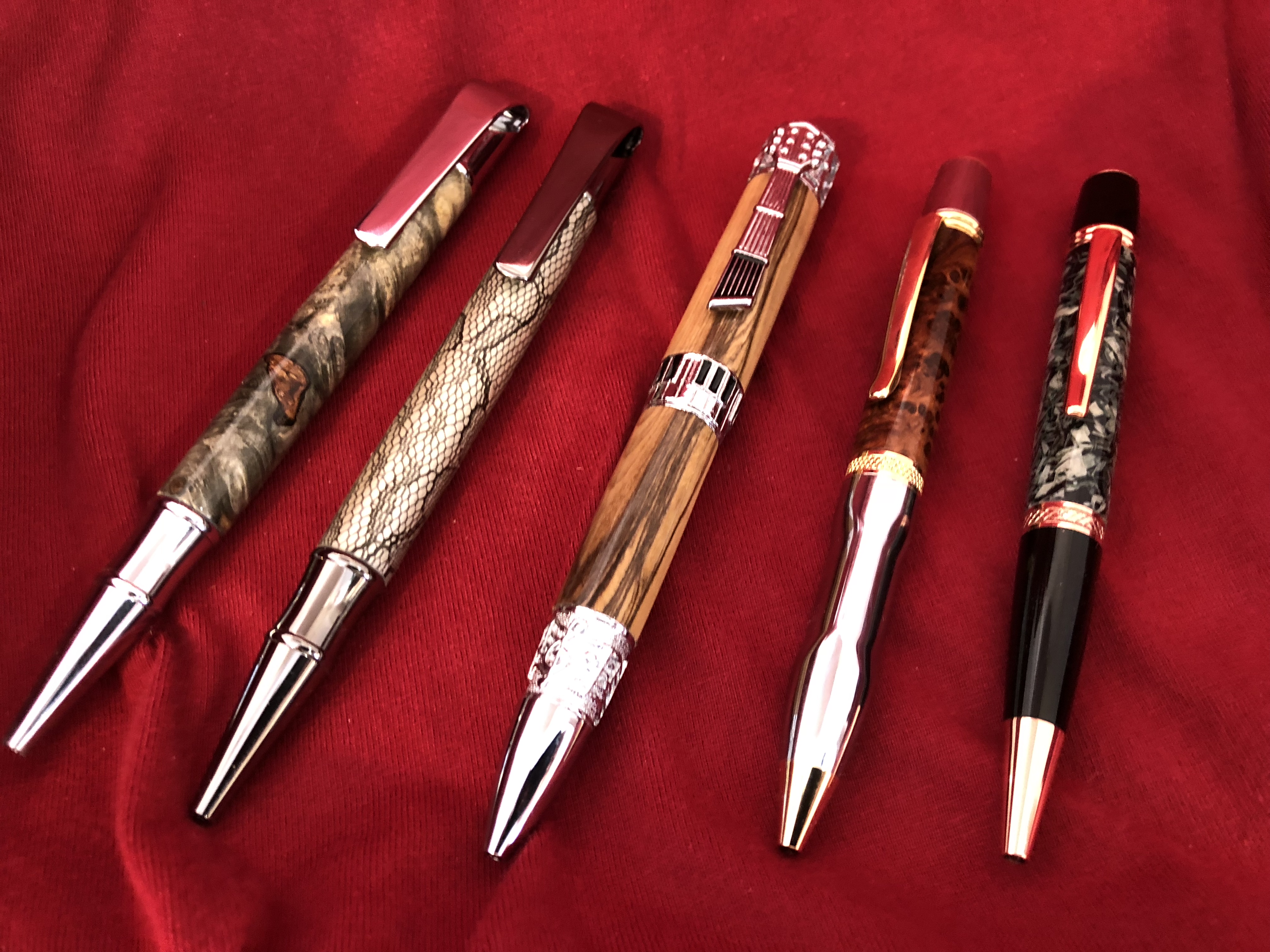 Recent pens ...