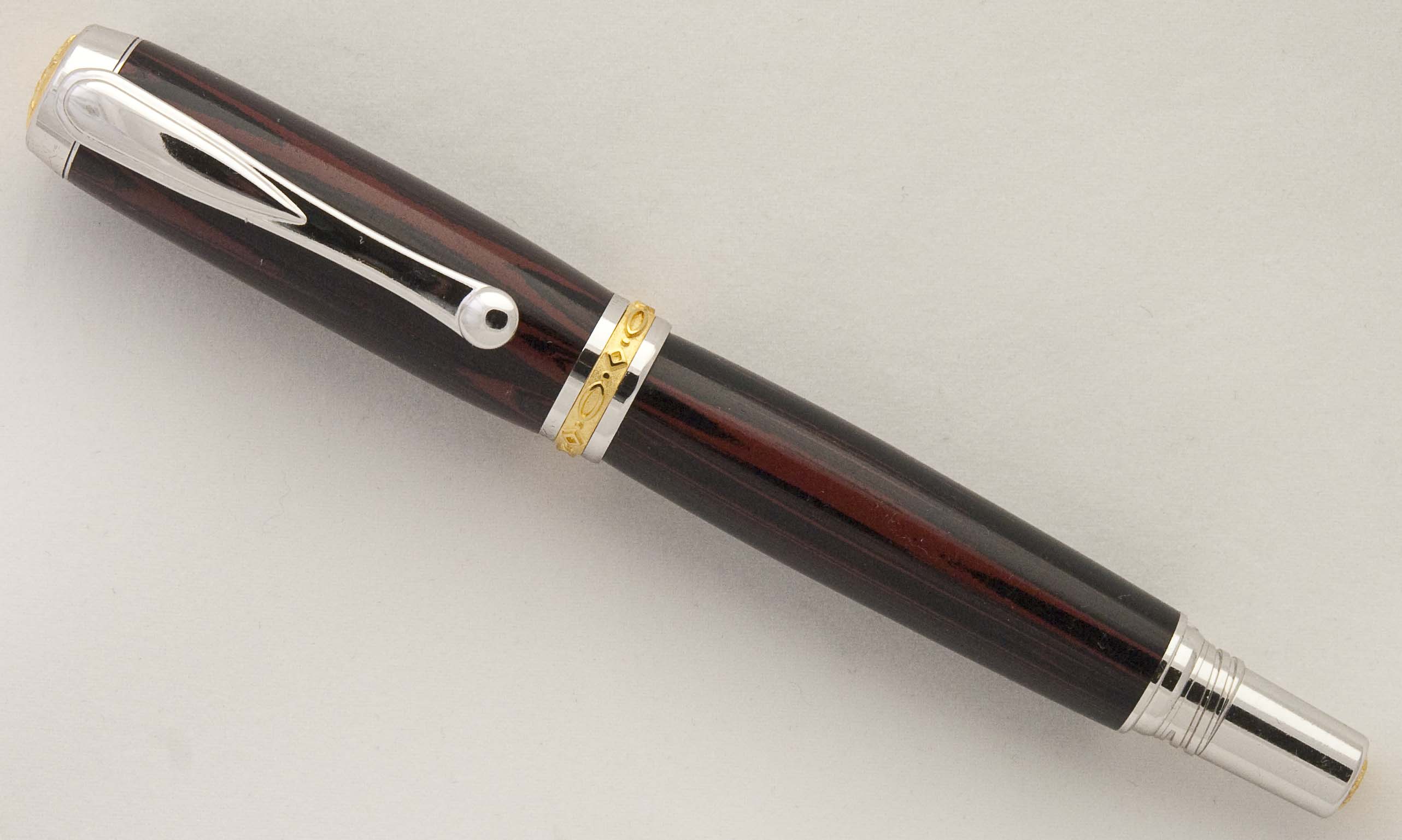 Red and Black Ebonite Jr. Statesman