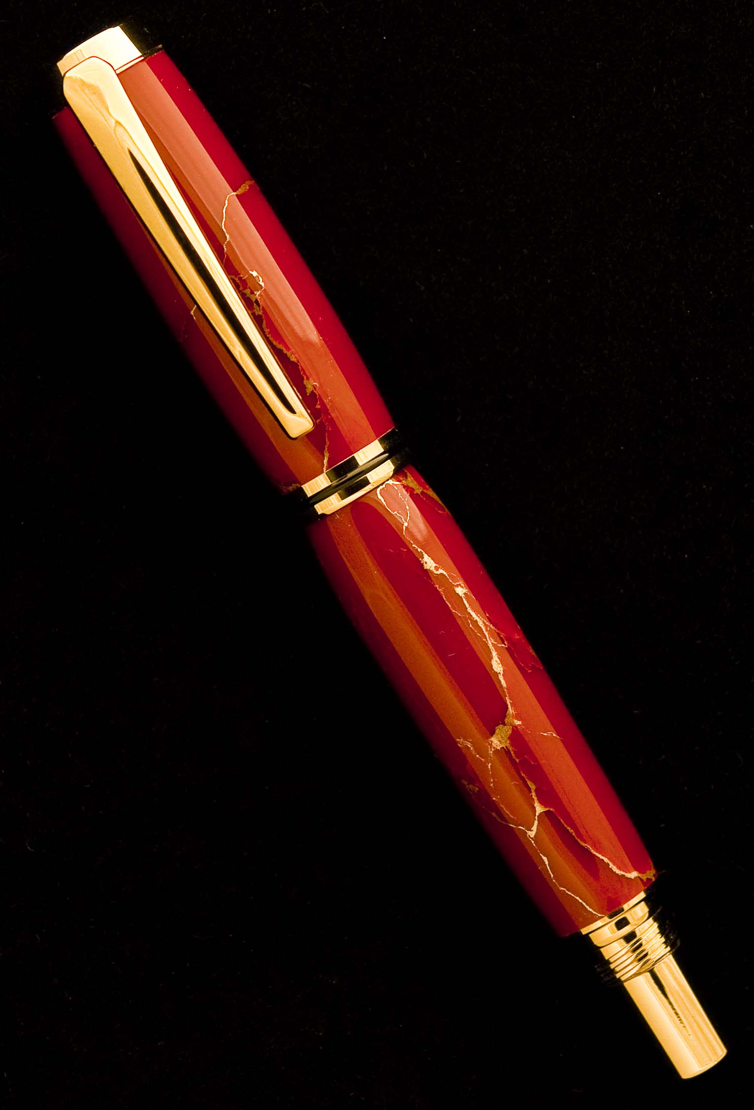 Red and Gold Matrix on Jr. Gentleman