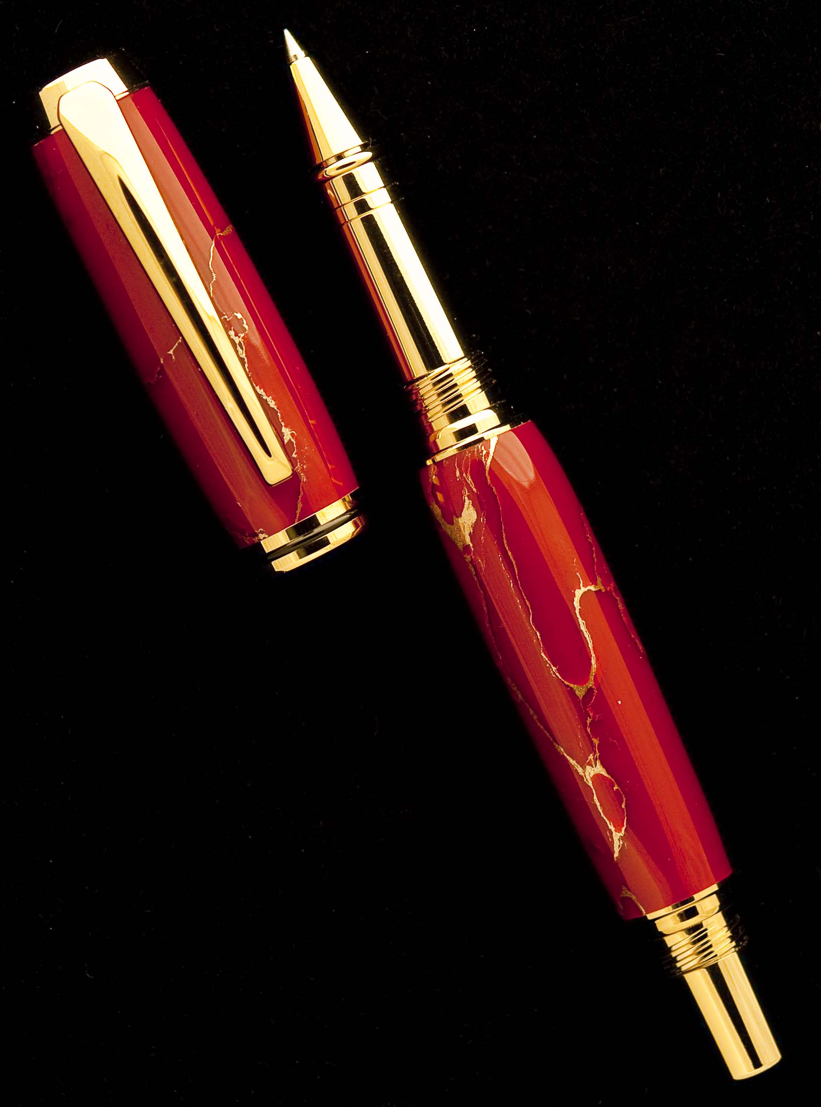 Red and Gold Matrix on Jr. Gentleman