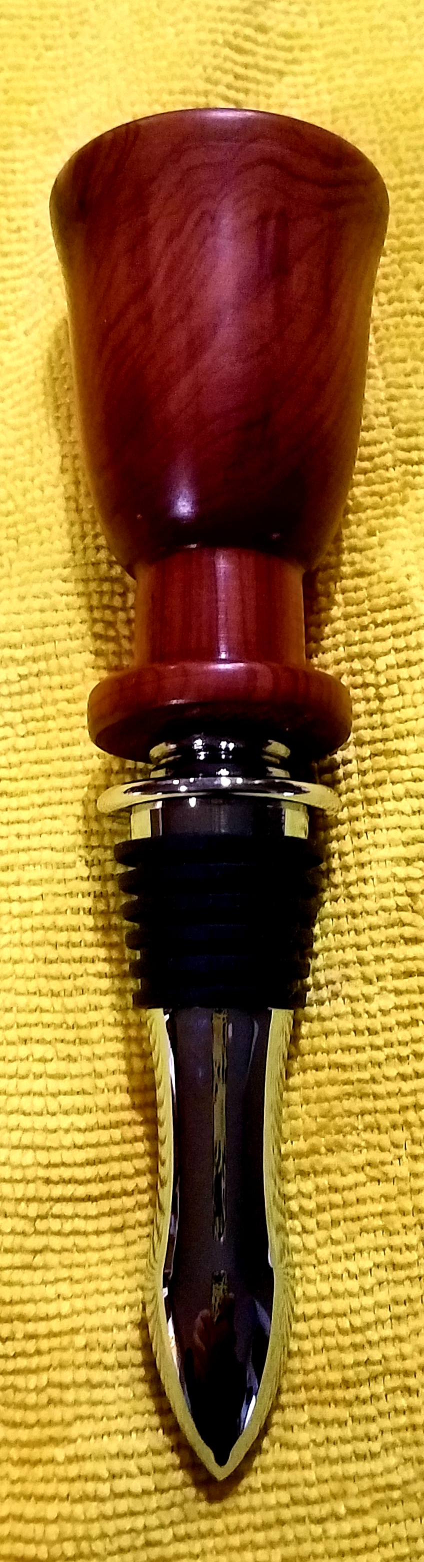 Red Cedar Bottle Stopper