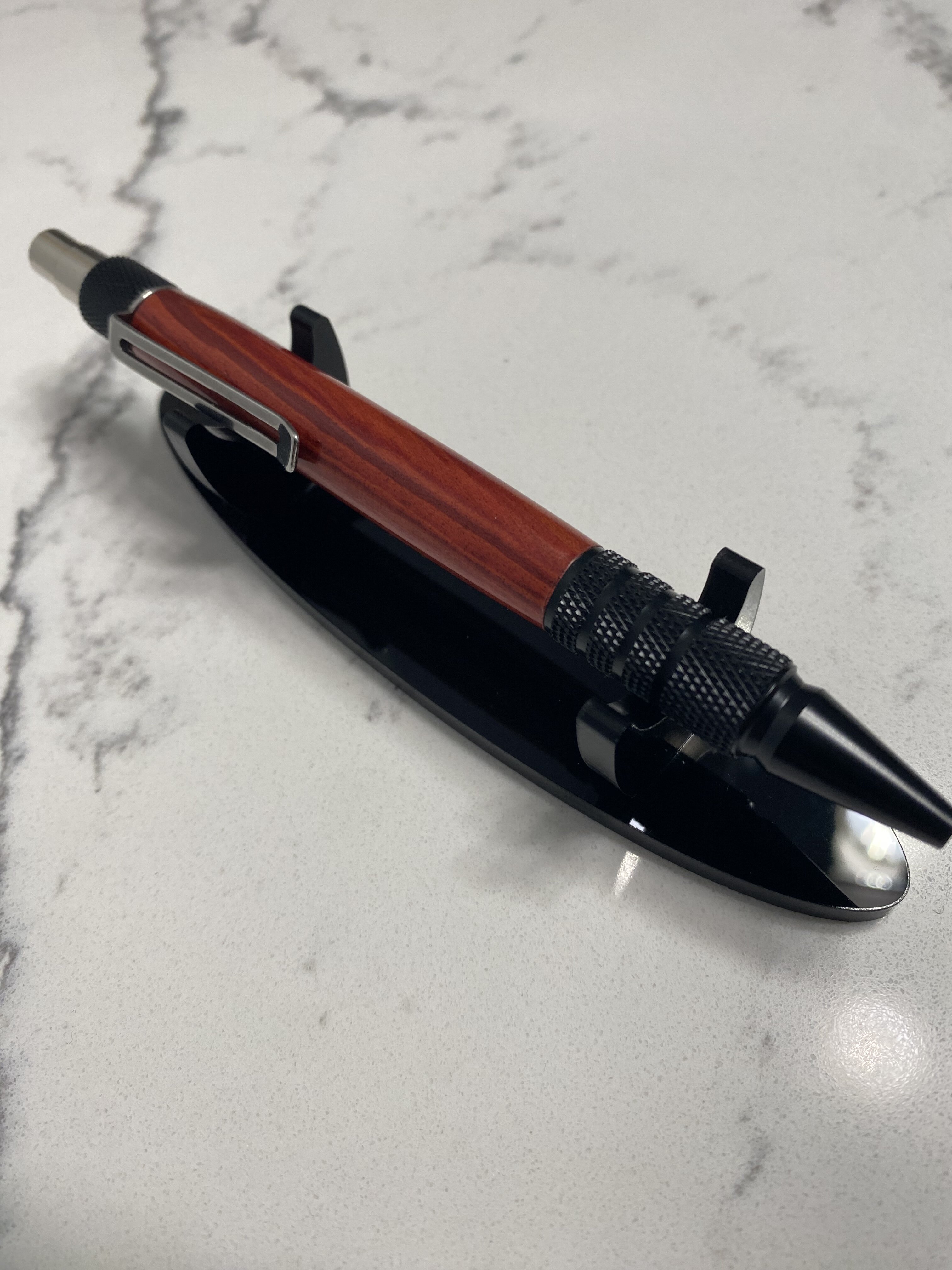 Red Heart with Black Duraclick EDC