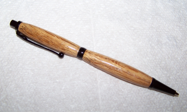 Red Oak Pencil side