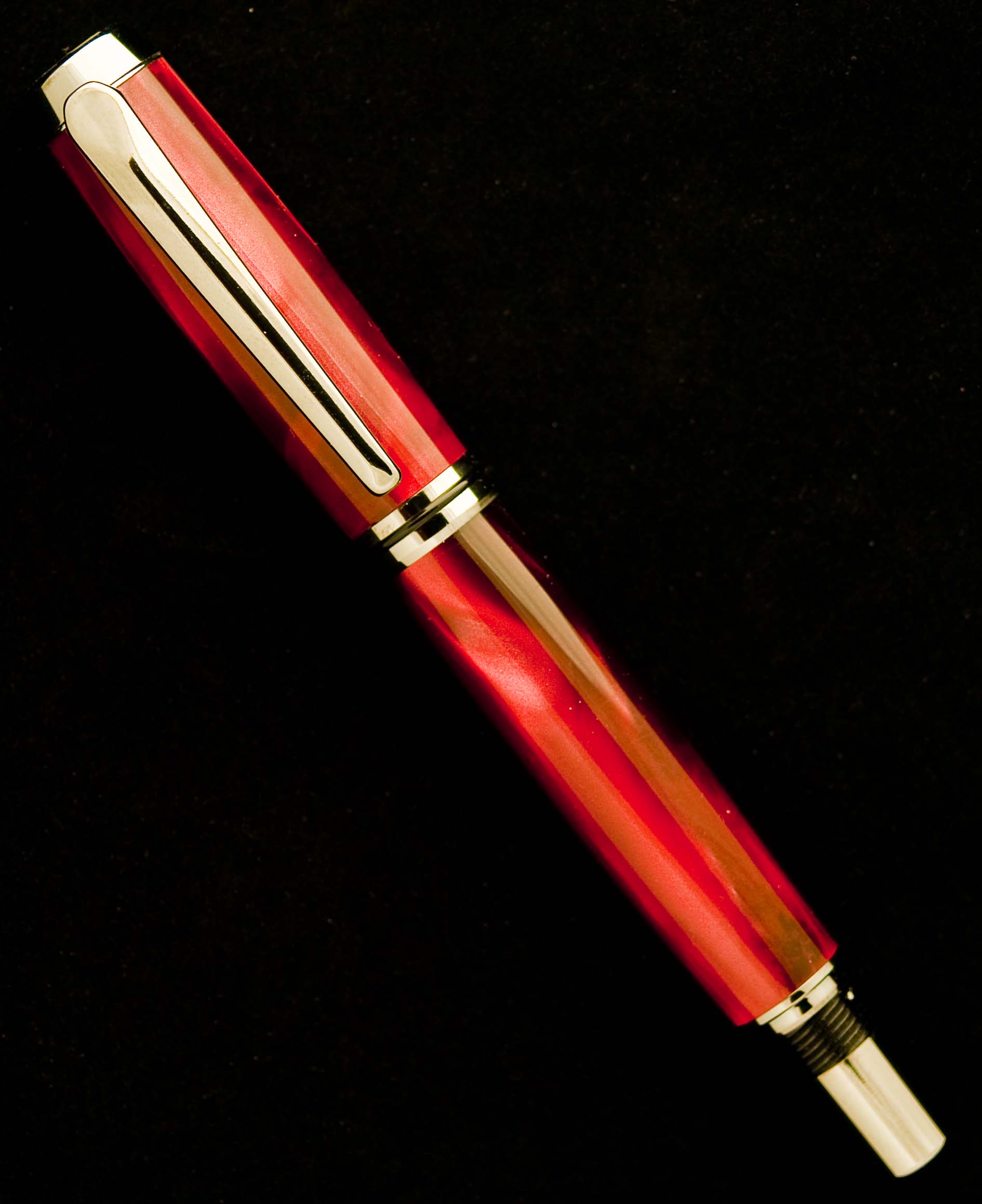 Red on Black Titanium Navigator
