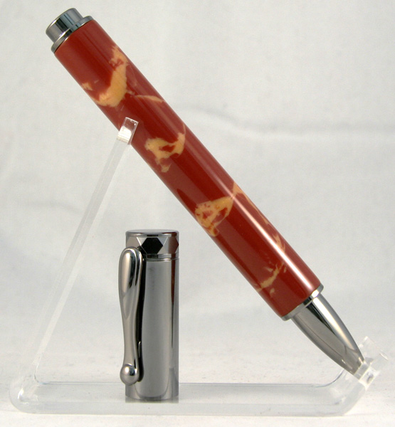 Red w/Gold Marble PR 2