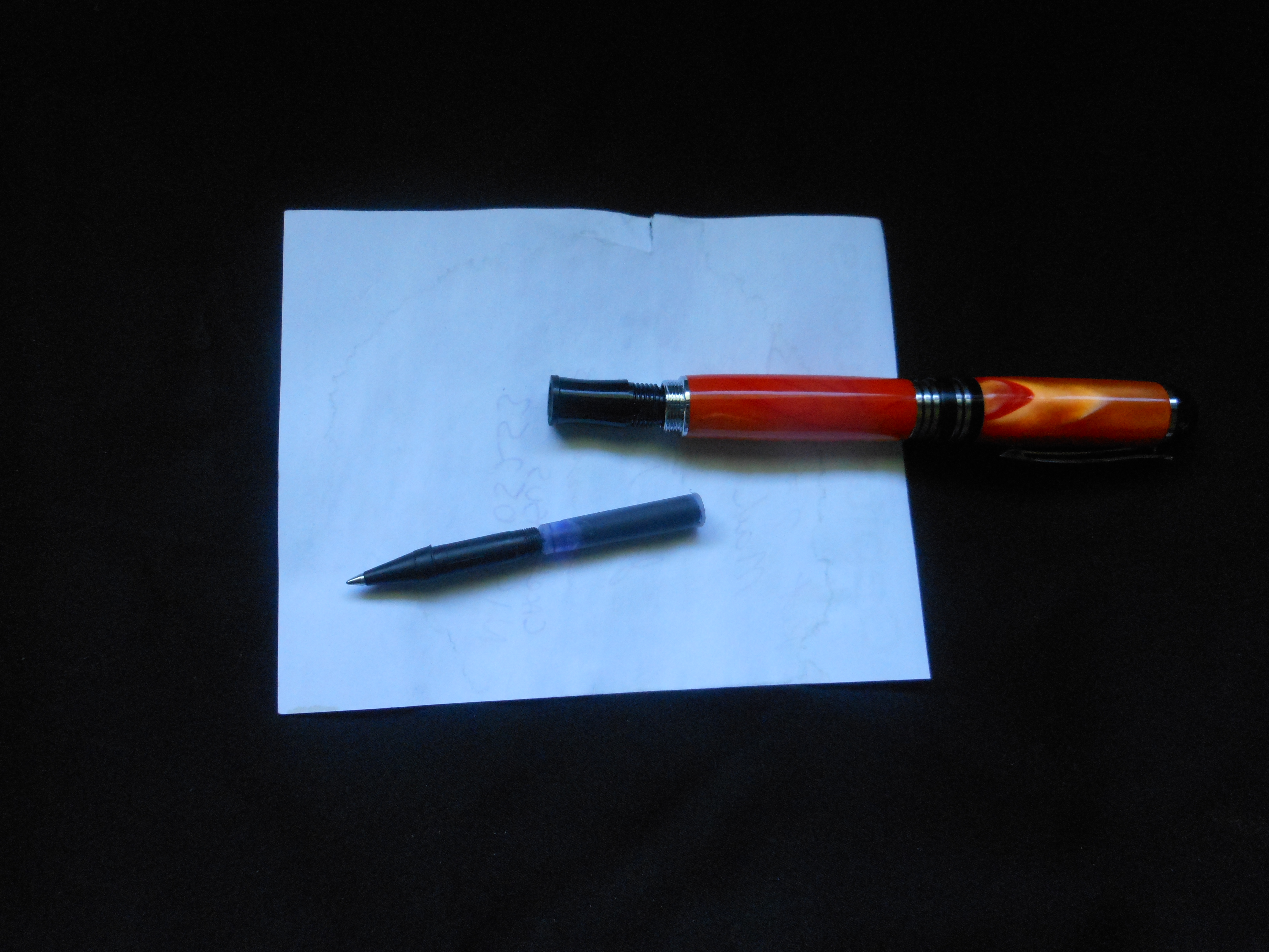 refillable rollerball pen