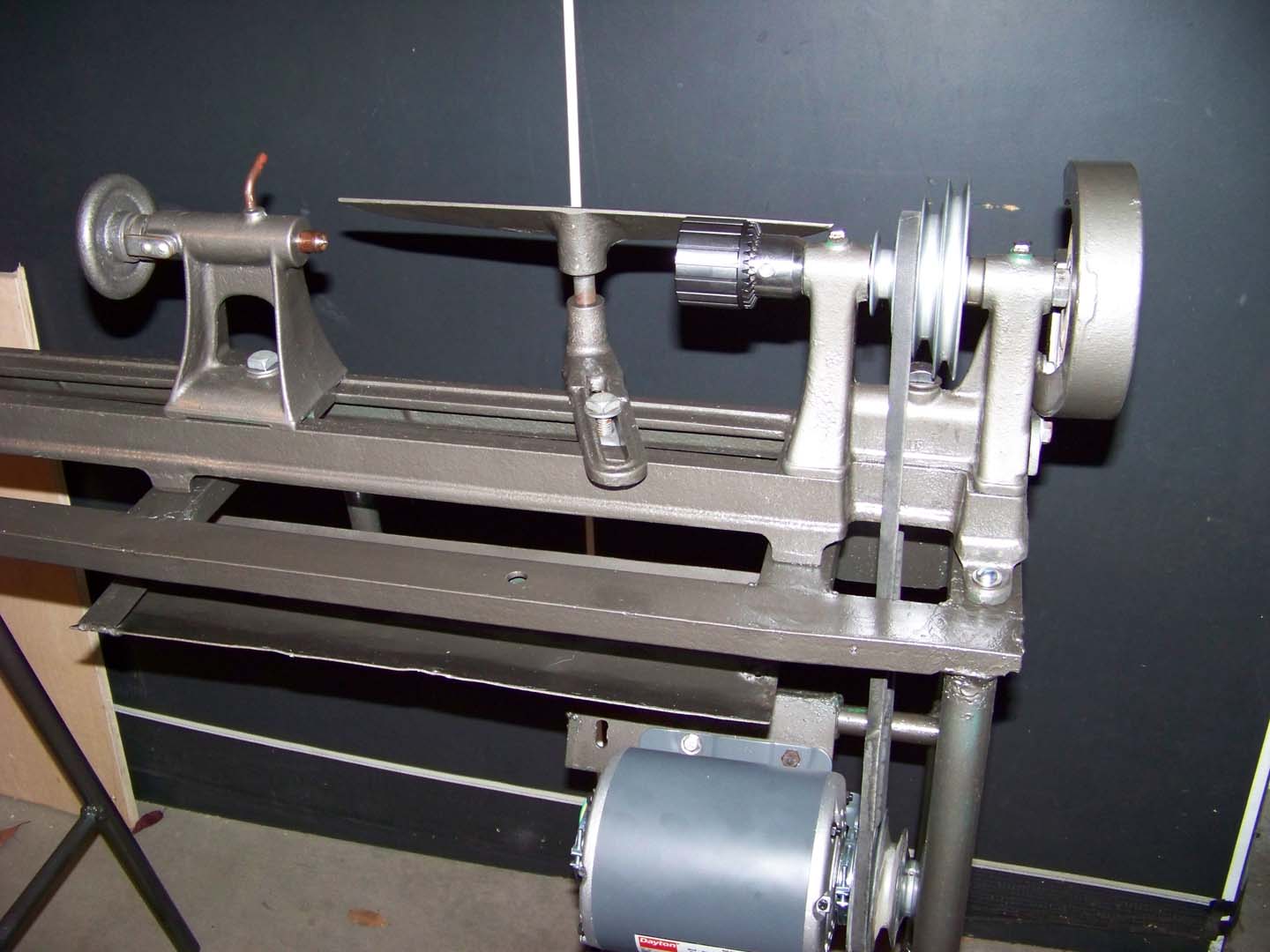 refurbished old lathe.