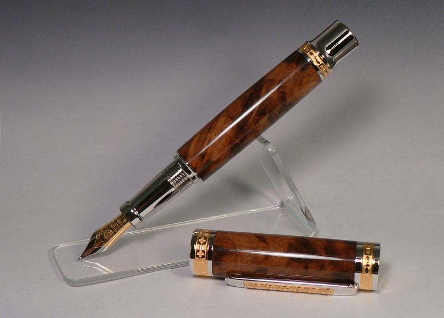 Rho Emperor FP w/ American Chestnut burl