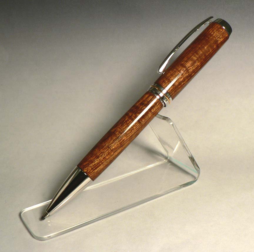 Rho Jr Gent Twist pen w/ curly Koa