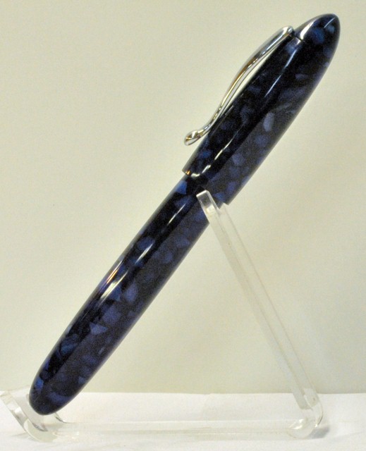 Rich Blue Pearl Custom Fountain Pen