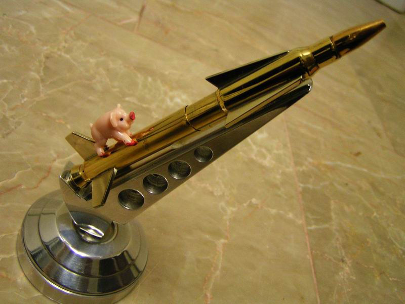 Rocket pig