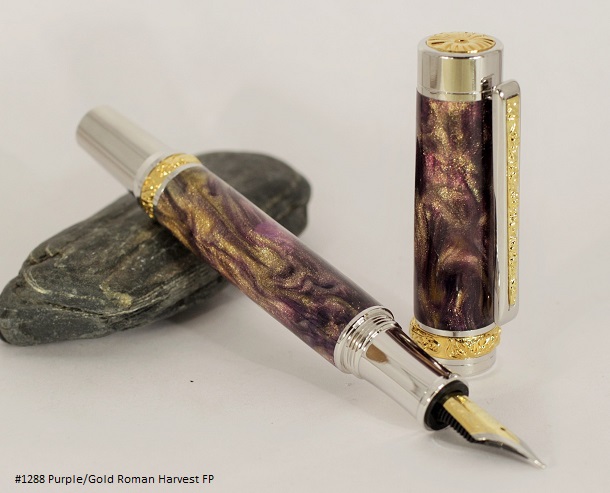 Roman Harvest with a Purple-Gold Blank