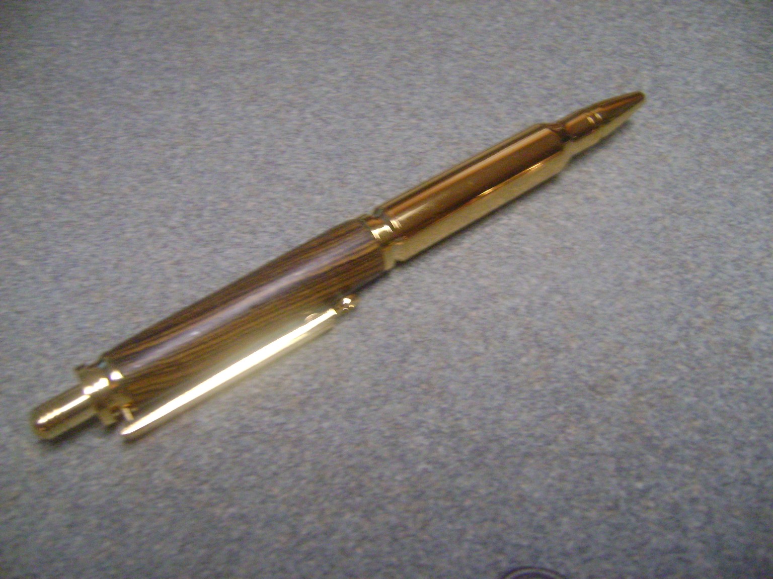 rosewood bullet pen