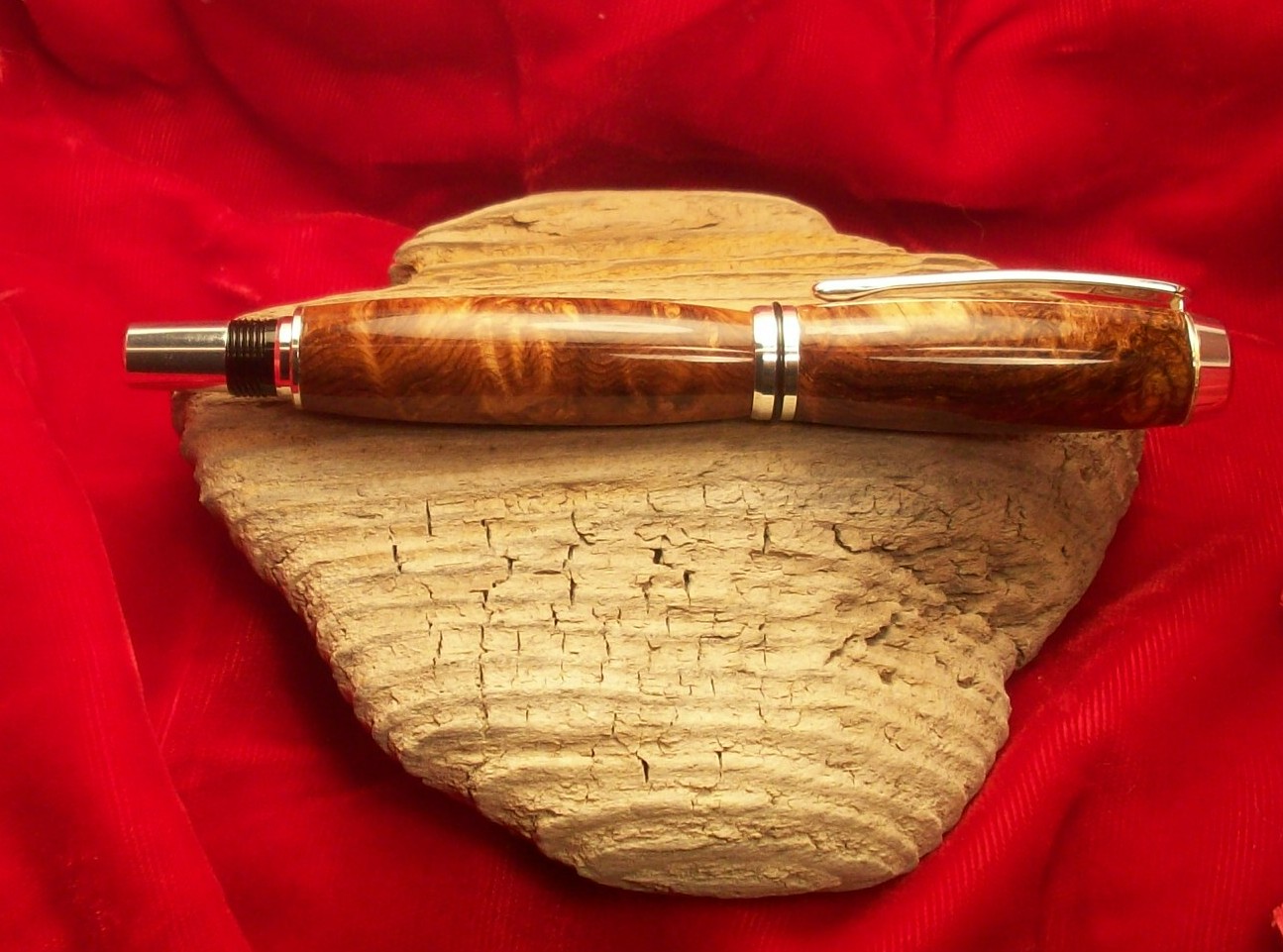 Rosewood burl Sterling Baron