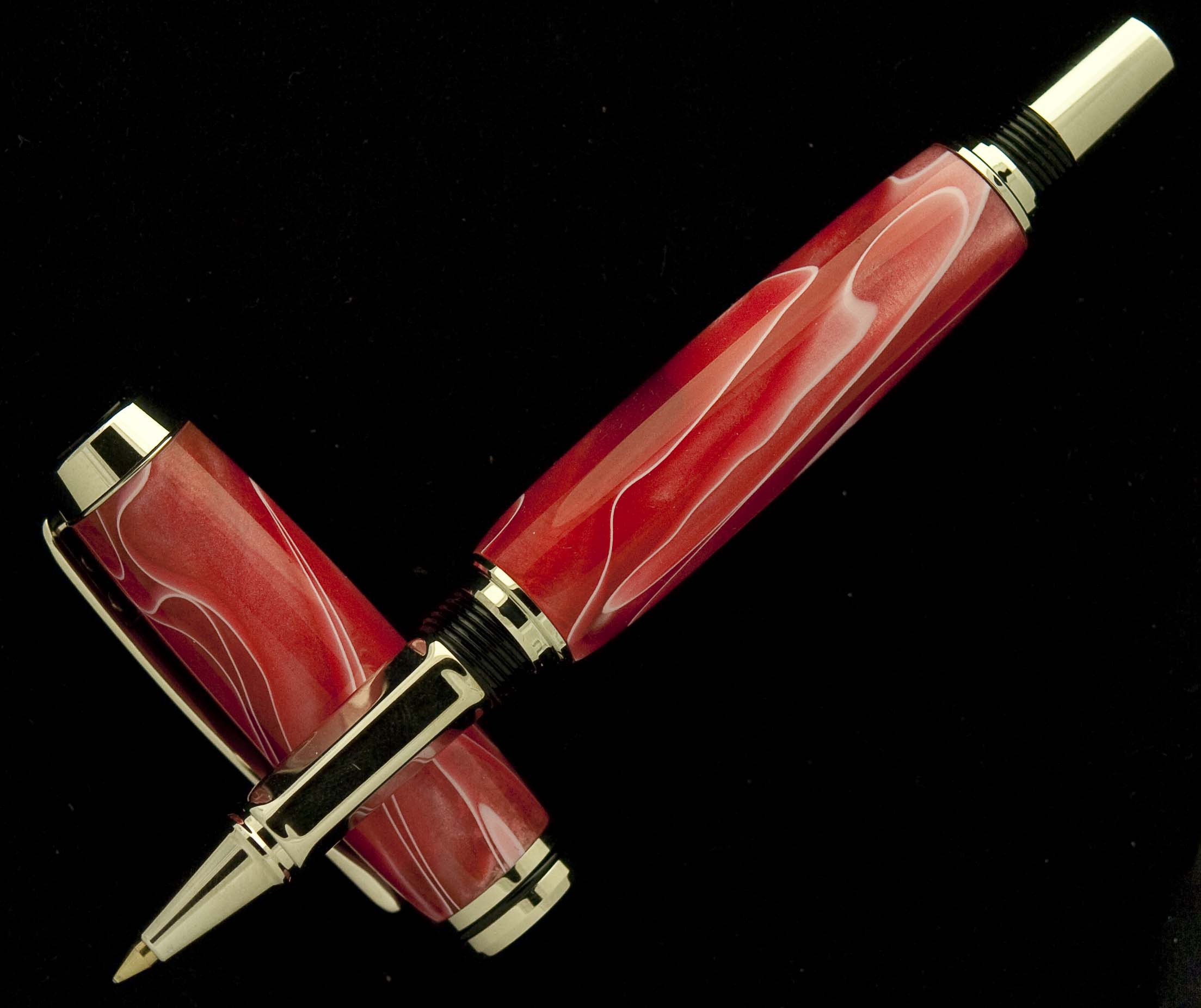 Scarlet Rose Lucite on Navigator