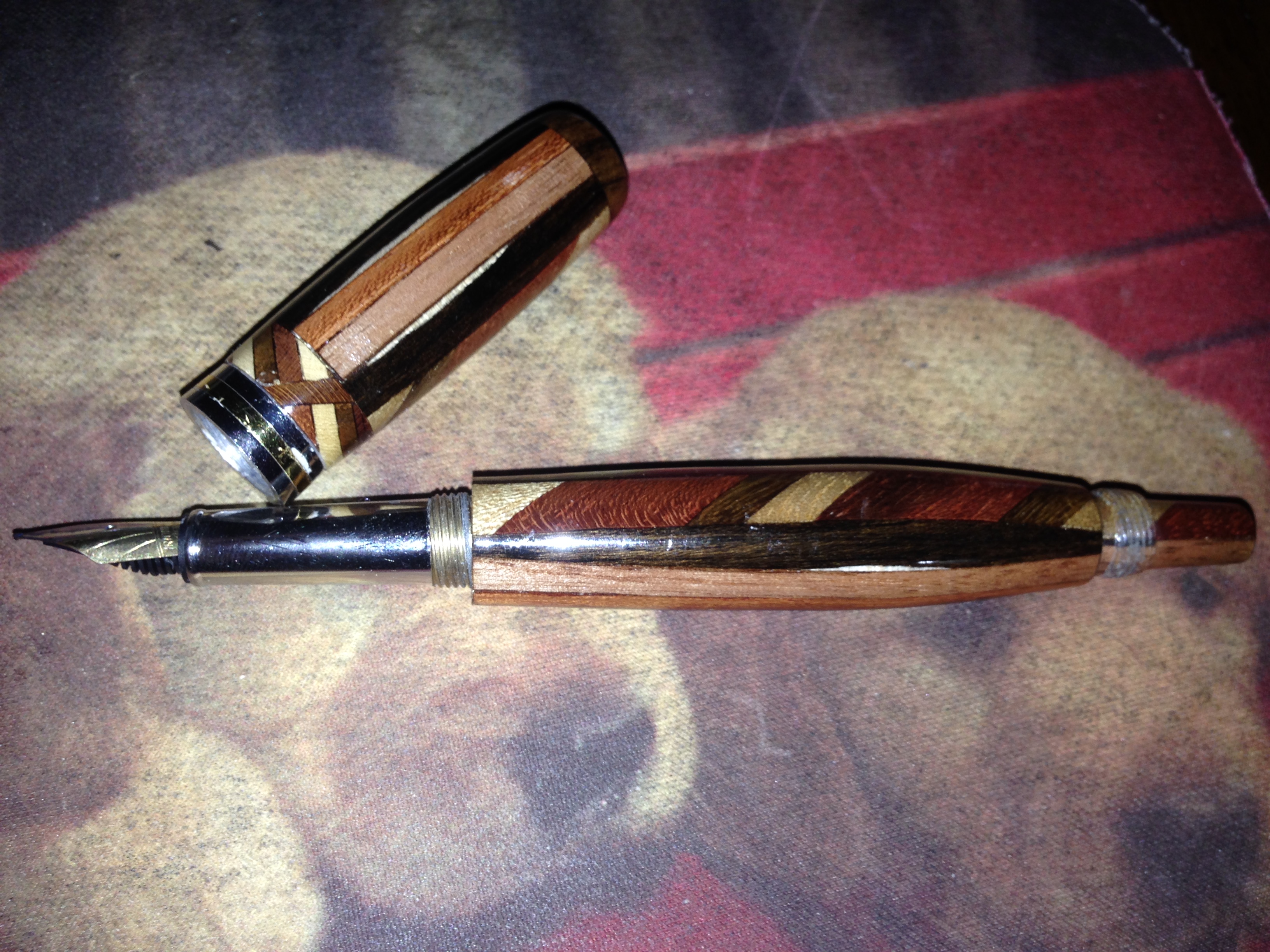 Segmented fountain pen
