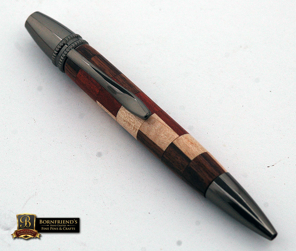 Segmented Wood Polaris Ballpoint