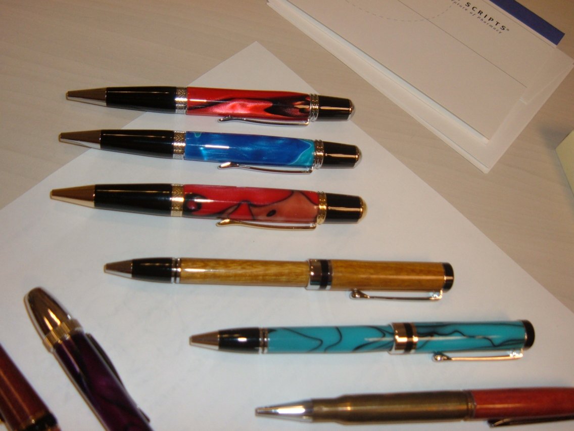 Several Pens