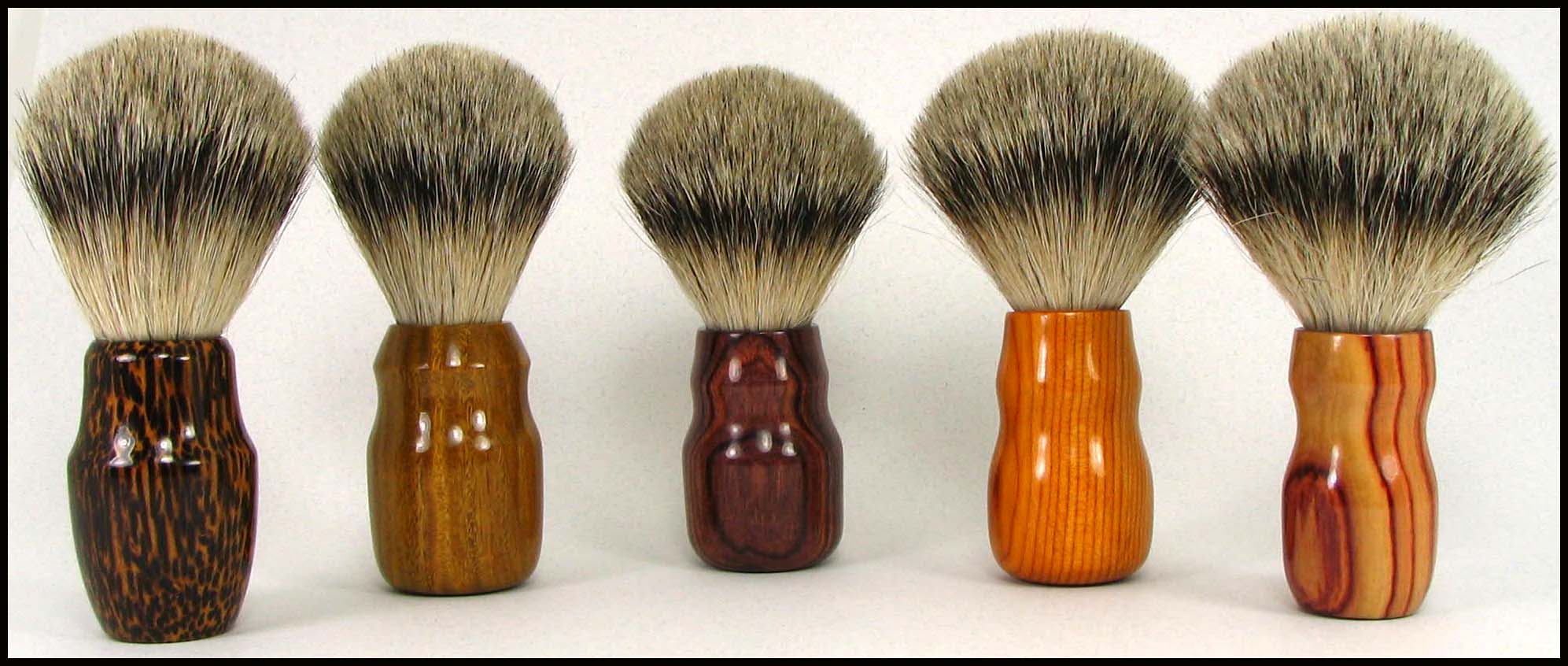 shaving brushes - badger hair
