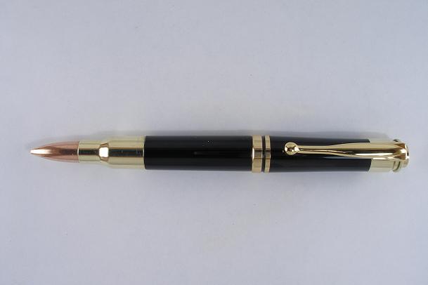 Shell casing cut pen.