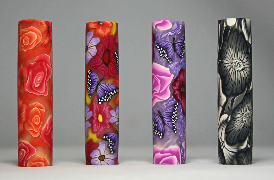 Sierra Polymer Clay Pen Blanks by Tina Wissen