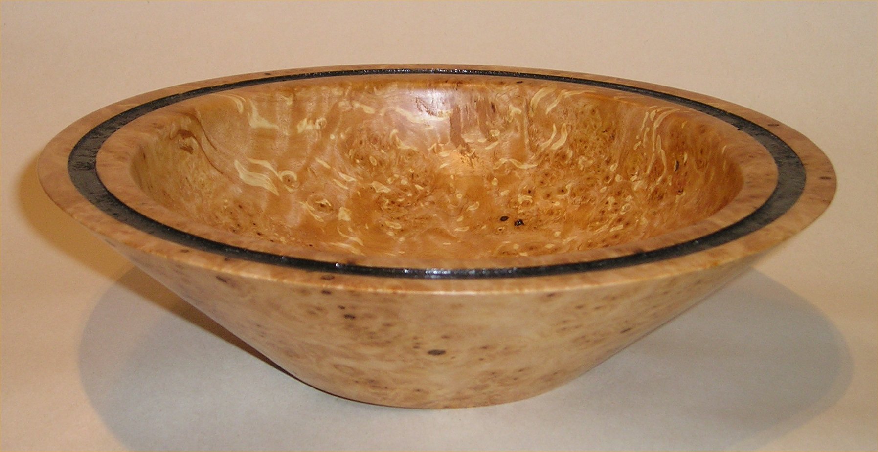 Silver Birch burr bowl