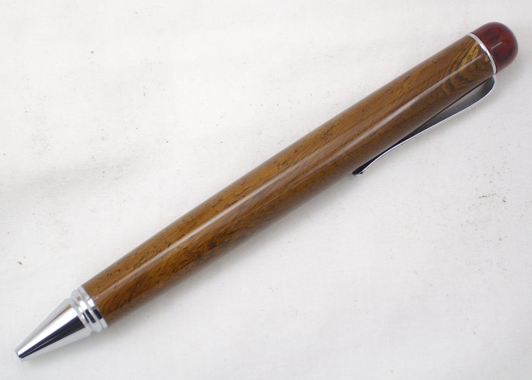 Single barrel Cigar pen with custom finial