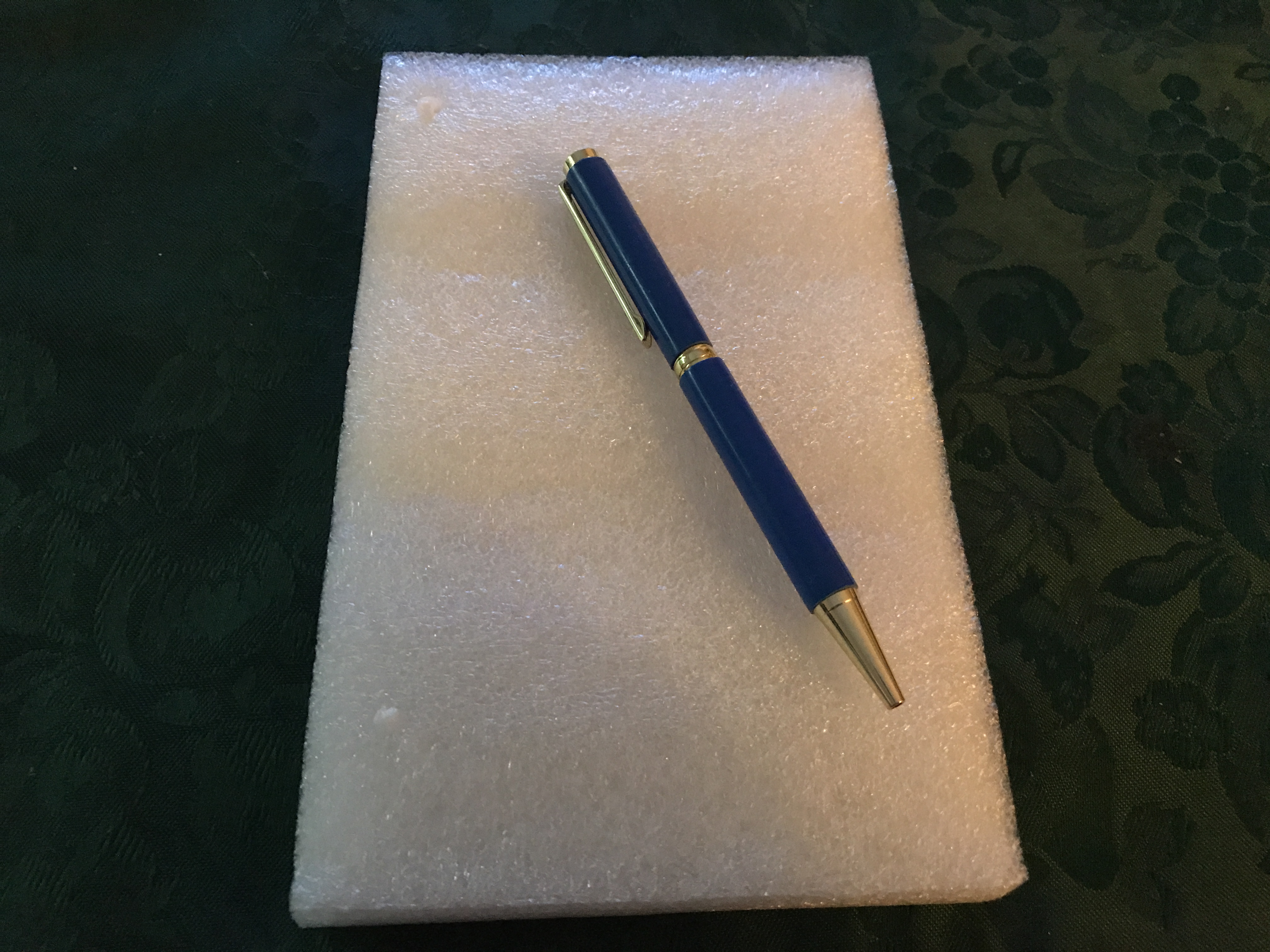 Slimline blue Polymer Clay Pen