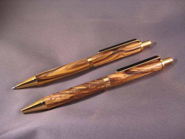 Slimline Pro set with Bethlehem Olive Wood