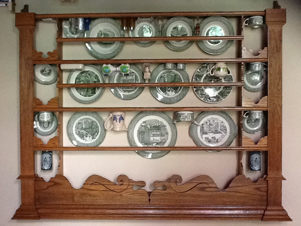 Solid Oak Delft Rack