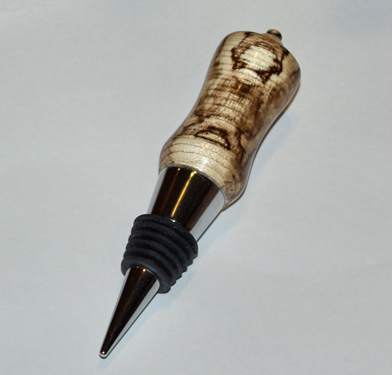 Spalted Hackberry Bottlestopper