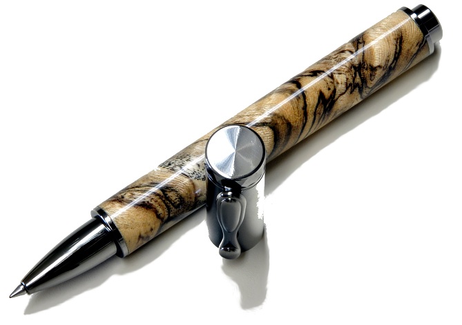 Spalted Hackberry Zen Ink Pen