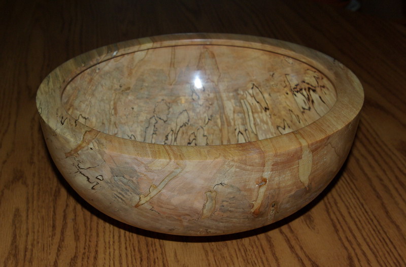 Spalted Maple Bowl 65th