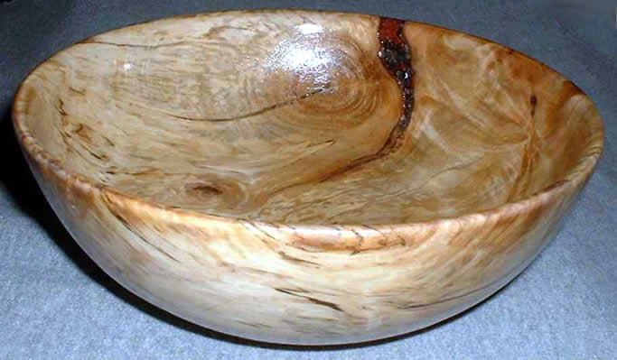 Spalted Maple bowl