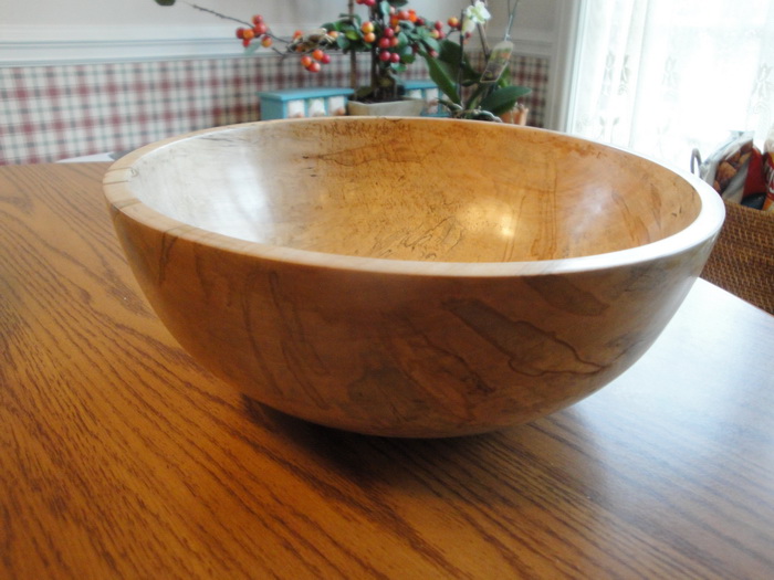 Spalted Maple Bowl