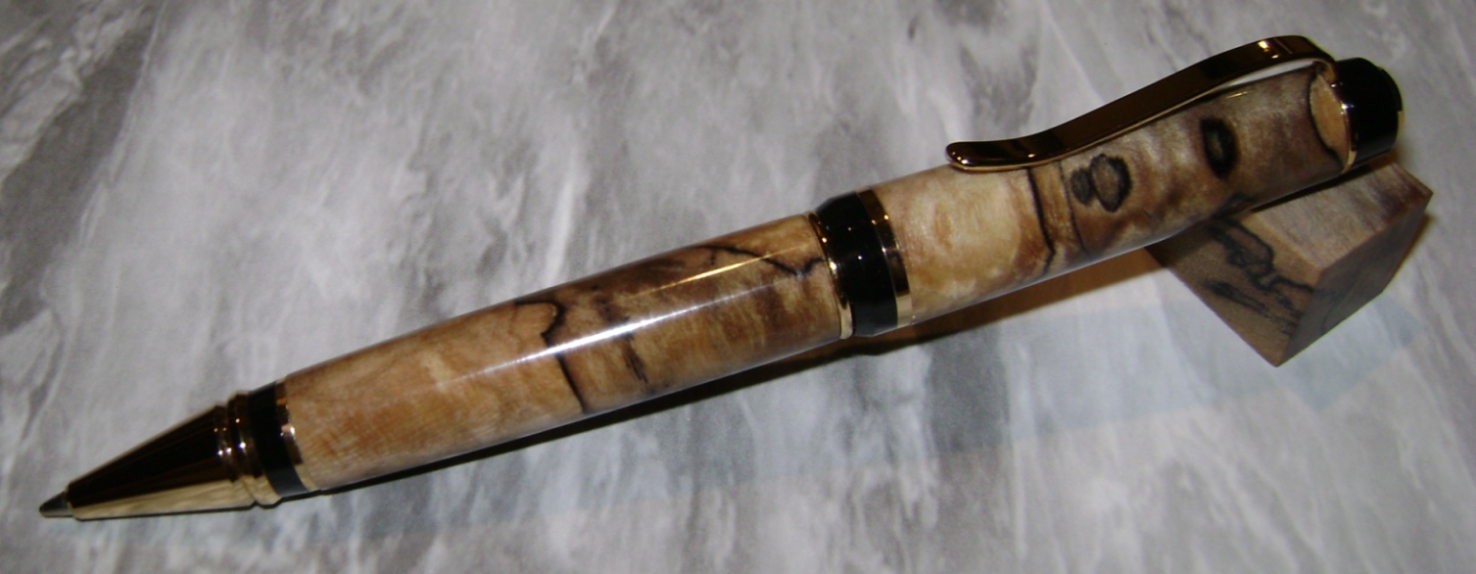 spalted maple stabilized cigar 1