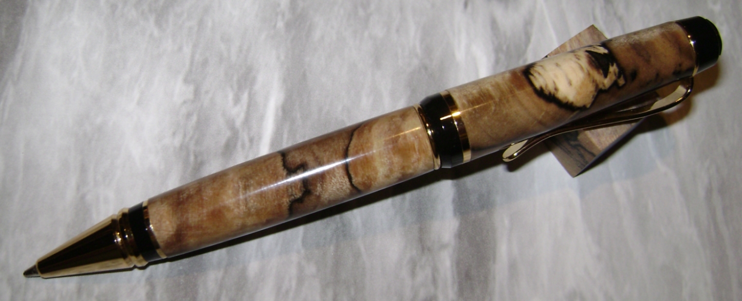 spalted maple stabilized cigar 2