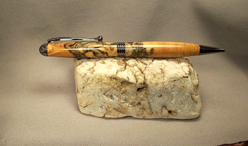 Stabilized Buckeye Burl from Constant