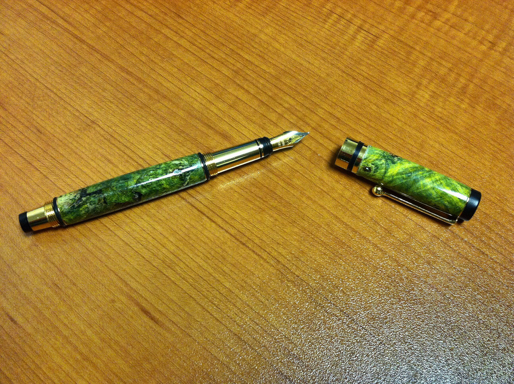 Stablized Double Dye Fountain Pen