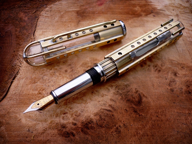 Steampunk fountain pen