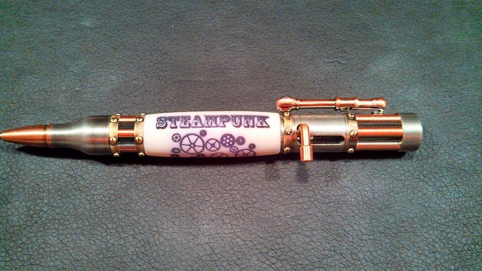 Steampunk pen