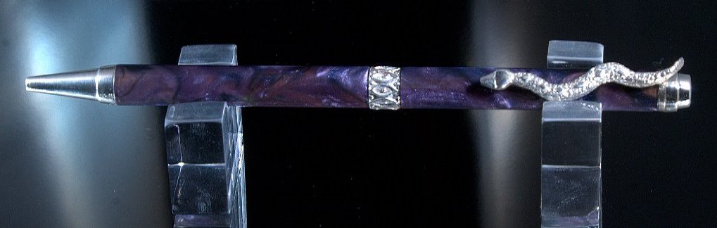 Sterling Silver with Tanzinite blank