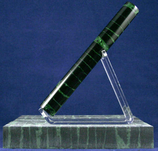 Stripes Black w/Green 2