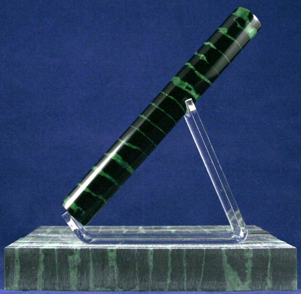 Stripes Black w/Green